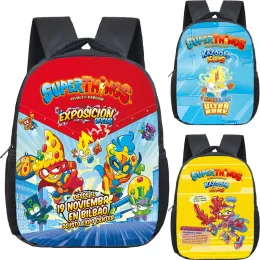 Zaini da 12 pollici Kazoom Kids Superzings Backpack Boys carine asili bookbag Superthings 8 borse da scuola per bambini zaino quotidiano Mochila