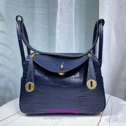 10a sacchetti di alta qualità da donna Designer borsetto tote herrmms borse lindiss 26 nebbia fatta blu scuro oro gold thread di cera per miele con logo originale