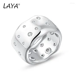 Кластерные кольца Laya нерегулярное кольцо ручной работы.