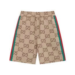 Gugcci Shorts Designer maschile Jacquard Shorts Jeans Due lettere Brand Gugcci Casual Letter Pants Khaki Sport Cucci Shorts Ladies Shorts Abbigliamento 563