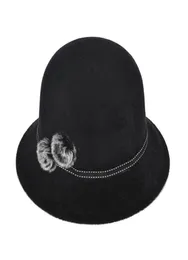 Cappelli da brima avaro 2021 inverno imitazione autunno di lana donne donne fedoras top jazz europeo americano rotondo bombettle femminino go11146602