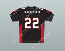 Personalizado qualquer nome Número masculino Juventude/Kids Burt Reynolds 22 Treinador Scarborough Signal Machine condents Jersey de futebol Inclui patches Top Stitched S-6xl