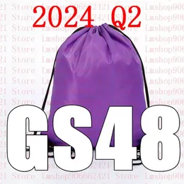 Сумки для покупок последнее 2024 Q2 GS48 Style GS 48 куча кармана и натянуть сумочку для веревки БЕСПЛАТНО