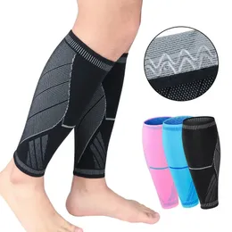 Manica a vitello da 1 pc da basket di pallavolo da pallavolo supportano gli scaldini per gamba per ciclismo elastico che gestiscono la manica delle gambe sportive da calcio