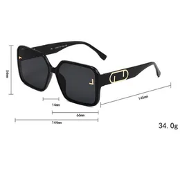 Designer Sunglass Large Oblong Frame Glasses Brand Mark Decorative Legs Latest Brand UV400 Protection Ultra Lenses Eyewear for Unisex Driving outdoor