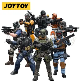 Joytoy 118 Action Figure Figura annuale Builder dell'esercito Pacchetto di promozione 08-15 Modello di raccolta anime 240417