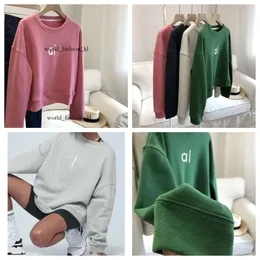 المصمم AL-0028 نساء جولة الرقبة النحيفة ألو هوديز المصمم سترة شارع الشارع pullover الأزياء للملابس 918