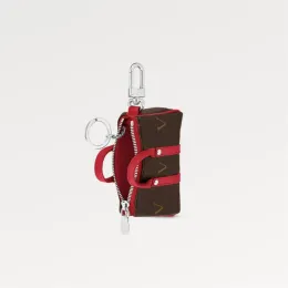 Lederdesigner Keychain Womens Mini Brieftasche Luxus Schlüsselring Modesbeutel Anhänger Herren Auto Schlüsselanhänger Coin Taschenschlüssel Ring Geschenk