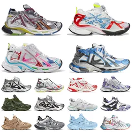 2024 Sneakers per binari Sneakers 7.0 7.5 3.0 Designer Casual Shoes Platform Brand Braffiti Track Runners Belcaga Decostruction Transmit Women Men Tracks Trainer Runner 7