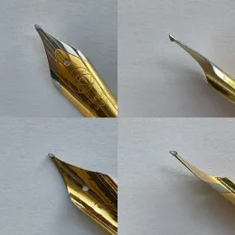 Pennor Lemon M1 Fountain Pen Knivslipning Pen NiB Slipning Business Anpassad manuell slipning av kalligrafi Nib Lång knivslipning Pen