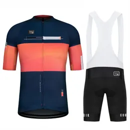 Cobik Fraser Maillot HOMBRE CX PRO TEAM Kort ärm Ciclismo Mens Cycling Jersey Summer Breatble Bicycle Clothing Set 240410