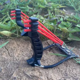 Aksesuarlar Yeşil Siyah Güçlü Fishing Slingshot Dış Mekan Av Atama Araçları Güçlü Manyetik Bilekle Mancınık Dinlenme Seti Aksesuarları