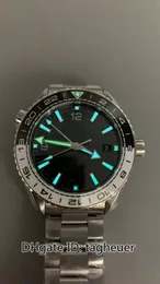 VS Factory Mens Watch 43,5 mm Ocean 600 m Black White 904L Steel Ceramic Bezel Waterproof Luminova Watches CAL.8906 Ruch MECHANICAL AUTOMATY