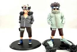 نسخة دائمة Aburame Shino Action Figure 18 Painted Akamaru Inuzuka Kiba PVC Toys Brinquedos anime5941113