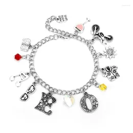 Link Bracelets Film rufen Sie mich bei Ihrem Namen Thema Armband Elio Oliver Musik Note Glas Bangle Women Kette Writstbands