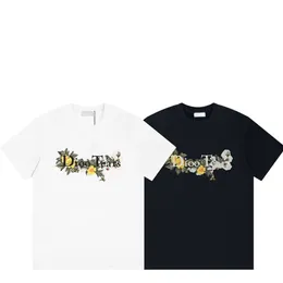 Designer zertifiziert denselben Stil Luojia 2022SS Letter Sticked Frühlings-/Sommer Kurzarm T-Shirt