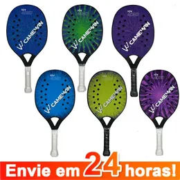 2 PCs Chenewin Beach Tennis Racket Plástico Frame Feminino Masculina Kit Rude Tratamento de superfície rude Iniciante Kids Light 290G 240411