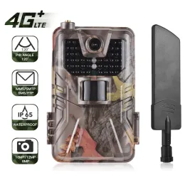 كاميرات HC900LTE 4G Hunting Trail Camera 20MP 940NM مصائد صور 0.3S MMS/SMS/SMTP/FTP WILD 44LEL IP65 Hunting Camera