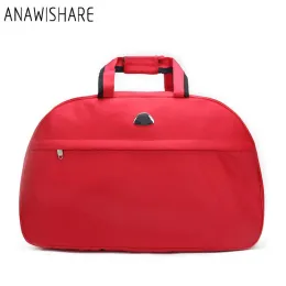 Torby Anawishare Woman Travel Torby Mężczyźni Bagaż podróży torby w torbie nylonowe wodoodporne codzienne torebkę podróżną torbę na ramię Bolso Deporte