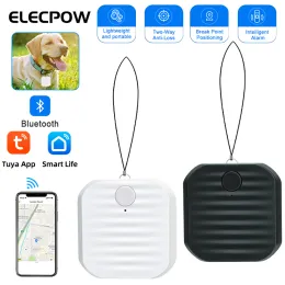 Plånböcker elecpow new Tuya Bluetooth Antiloss GPS Tracking Device Smart Mini Pet Dog Child Locator Tracker Key Toy Wallet Phone Finder