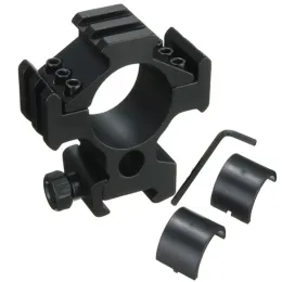 نطاقات الصيد Trirail Tri Side 25.4mm/30mm Ring Wever Scope Picatinny Rail 20mm Rail Mount for Rifle Laser Flashligh