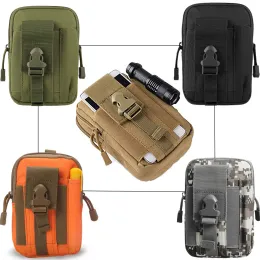 Acessórios Militar Molle bolsa tática cintura saco de cintura esporte ao ar livre bolsa de telefonia à prova d'água homens homens casuais edc ferramenta caça a pacote de fanny