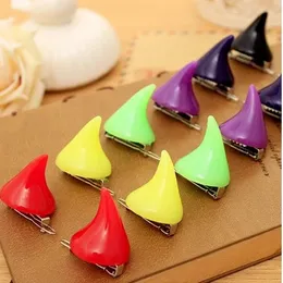 1 Paar kleine Dämon Ochsen Horn Haarnadel Luminous Party Cosplay Kostüm Pin Haarnadel Kostüm Horn Halloween Haarzubehör Haarschleife