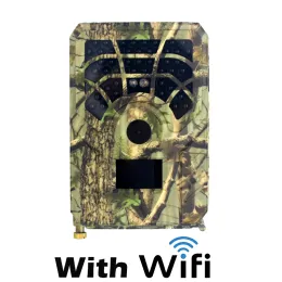 Cameras Pr300 Trail Camera with Wifi Wireless App Pir Infrared Night Vision Wildlife Trail Camera Hunting Camera Surveillance Hd 1080