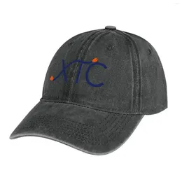 Boinas XTC Logo Basic Cowboy Hat Snapback Cap Anime Sun Foam Party Festa para homens