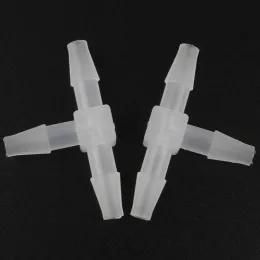 Accessoires Großhandel 100pcs 1.615,8 mm pp Plastik Pagode T -Shirt -Anschlüsse Aquarium Fischtankluftpumpenarmatur Tropfbewässerungsschlauchgelenke