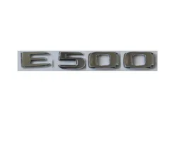 Flat Chrome ABS Tylne litery Badge Odznaki odznaki Emblemat Emblematyka dla Mercedes Benz E Class E500 201720196211112