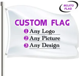 3x5 bandiera personalizzata o banner 3x5ft Volo 100D poliestere - banner pubblicitario esterno interno di qualsiasi dimensione qualsiasi foto - 240417