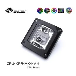 Охлаждение Bykski CPU CPU Блок охлаждения водяного охлаждения для Intel LGA1150 1151 1155 1156 1200 1700 /2011 /2066 Черный радиатор RGB AURA / CPUXPRMKIV4
