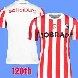 SC Friburg 120 ° anniversario Eggestein Maglie da calcio MENS HOLER KYEREH LIENHART SALLAI GINTER GIFO DOAN DOAN ALLA SCHIATTA CALCAZIONE