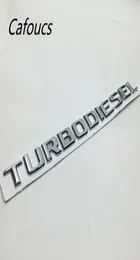 Für Mercedes Benz W463 W140 W124 Turbodiesel -Schriftzug mit Heckstamm Turbo Diesel Logo Aufkleber4429823