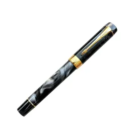 Ручки Новый Джинхао Century 100 Fountain Pen Beautiful Black Sea Sea Series Resin Galaxy Pired Pring