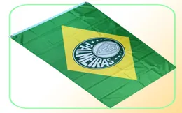 Бразилия Sociedade Esportiva Palmeiras FC Flag 35ft 90cm150cm Полиэфирные флаги украшения летающие дома флагг флагг Festi6676304