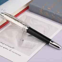 Pens Majohn P135 Fountain Pen Antique Metal Pearl Hat Beautiful Pearl Top Ef Nib Ink Pen Tip