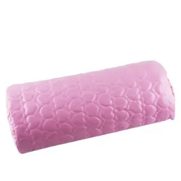 Table Hand Cushion Pillow Holder Love Heart Soft Faux Leather Nail Art Pillow Manicure Hand Arm Rest Cushion Pedicure Tool