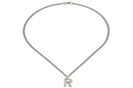 21SS RAF SIMONS 3D R Lettere Pendant Non sbiading Collana Street Hip Hop Punk Accessori regalo 8337568