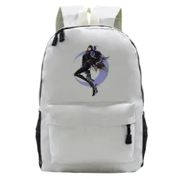 Backpacks Bayonetta Gam Schoolbag Large Capacity Japanese Game Backpack Boys Fashion Zipper Mochilas Bayonetta Girls Bookbag Backpack