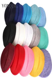 Büyüleyici 15 renk taklit sinamay fascinator taban diy pillbox şapka kadın parti marşı materyalleri düğün saç aksesuarları8141642