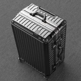 Bagaż Nowy wysokiej klasy bagaż podróżny 24 "męski carryons walizek walizki 20" pudełko na pokład twardą walizkę żeńska futerał modowy