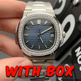 Mens Watch Designer Uhren hochwertiger Top PP 5711 3AAA Classic 40 -mm -Sportautomatik mechanische Uhr 904L Edelstahl Sapphire wasserdichtes Geschäft mit Box