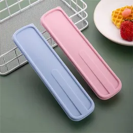 Dinne per le posate ambientali Materiale Design a prova di polvere chiusa Design facile da pulire la superficie liscia portatile 53,8 g 3 colori