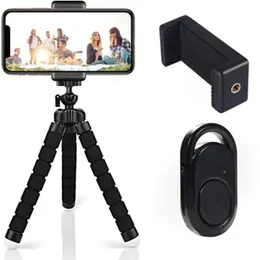 Telefon için Mini Tripod Esnek Bacak Gorillapod Ahtapot Tripod Cep Telefon Kamerası İPhone için Xiaomi için Samsung VP414F