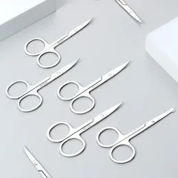 Stainless Steel Small Nail Tools Eyebrow Nose Hair Scissors Cut Manicure Facial Trimming Tweezer Makeup Beauty Tool