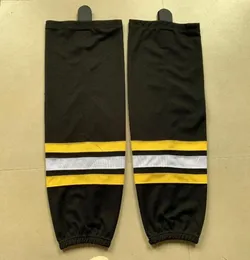 New Kids Youth Men Men Blue Ice Hockey Socks Black Training Socks 100 Polyester Practice Meocks Quality2056670