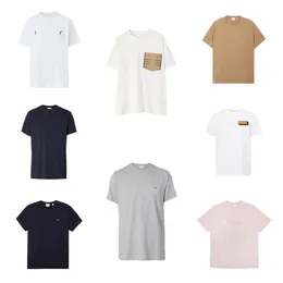 Designer T-shirt Case maschi e donne Lettere casuali Stampare Simple Trendy Brand Abiti traspiranti Summer Round Neck Sliose Slim Daily Wear