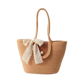 Evening Bags Handmade Woven Bag Fashion Womens Autumn Single Shoulder Diagonal Straddle Small Bag Mobile Phone Bag Key Zero Wallet Woven Womens Bag